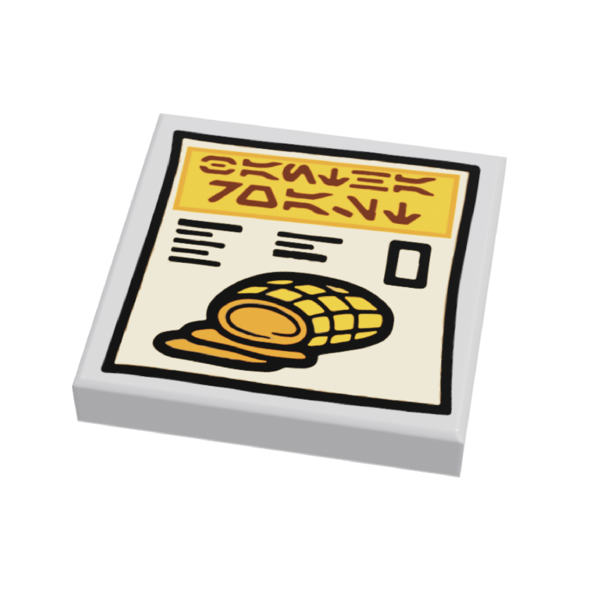 SW Customs - 2x2 Tile Menu Bread