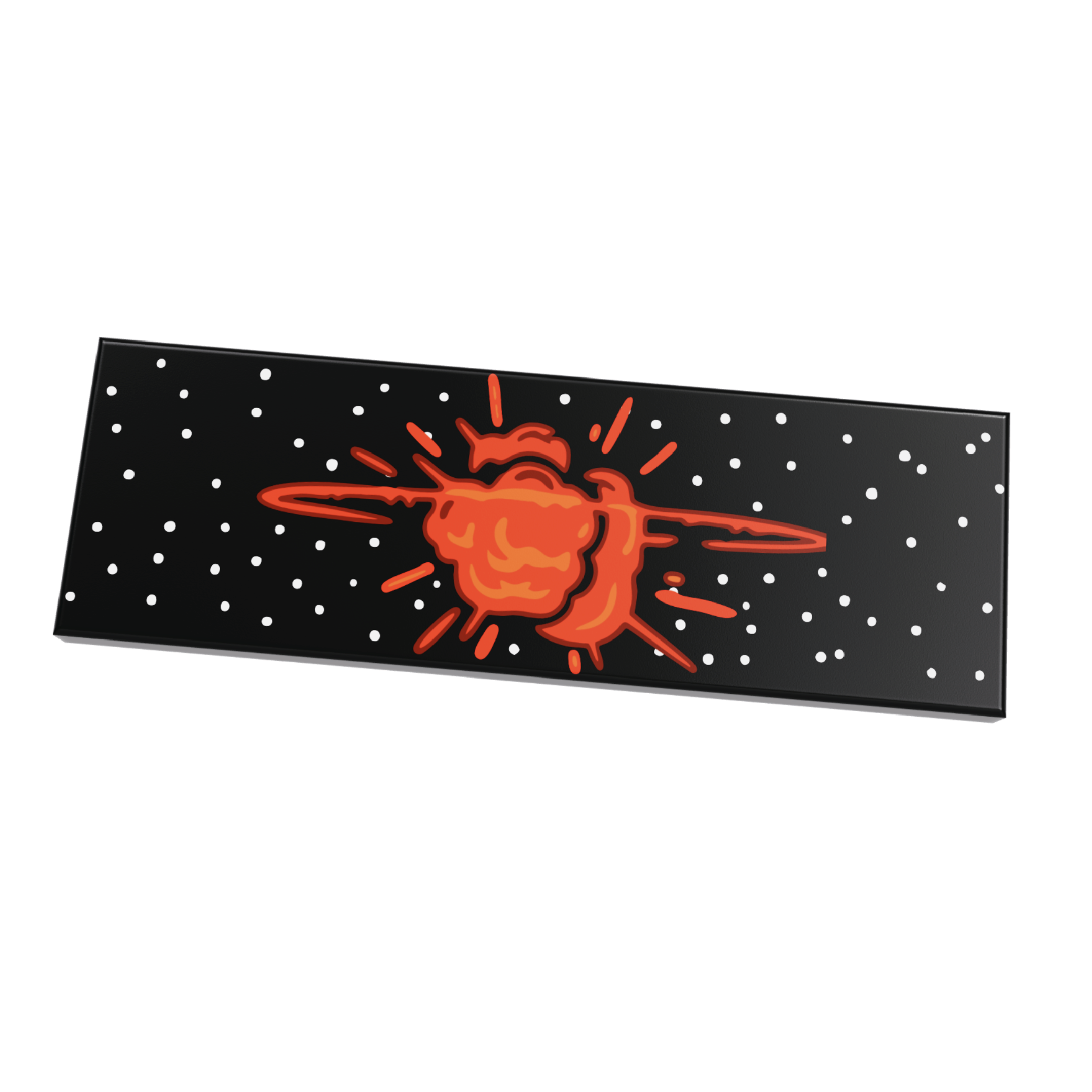 SW Customs 2x6 Tile Exploding Planet
