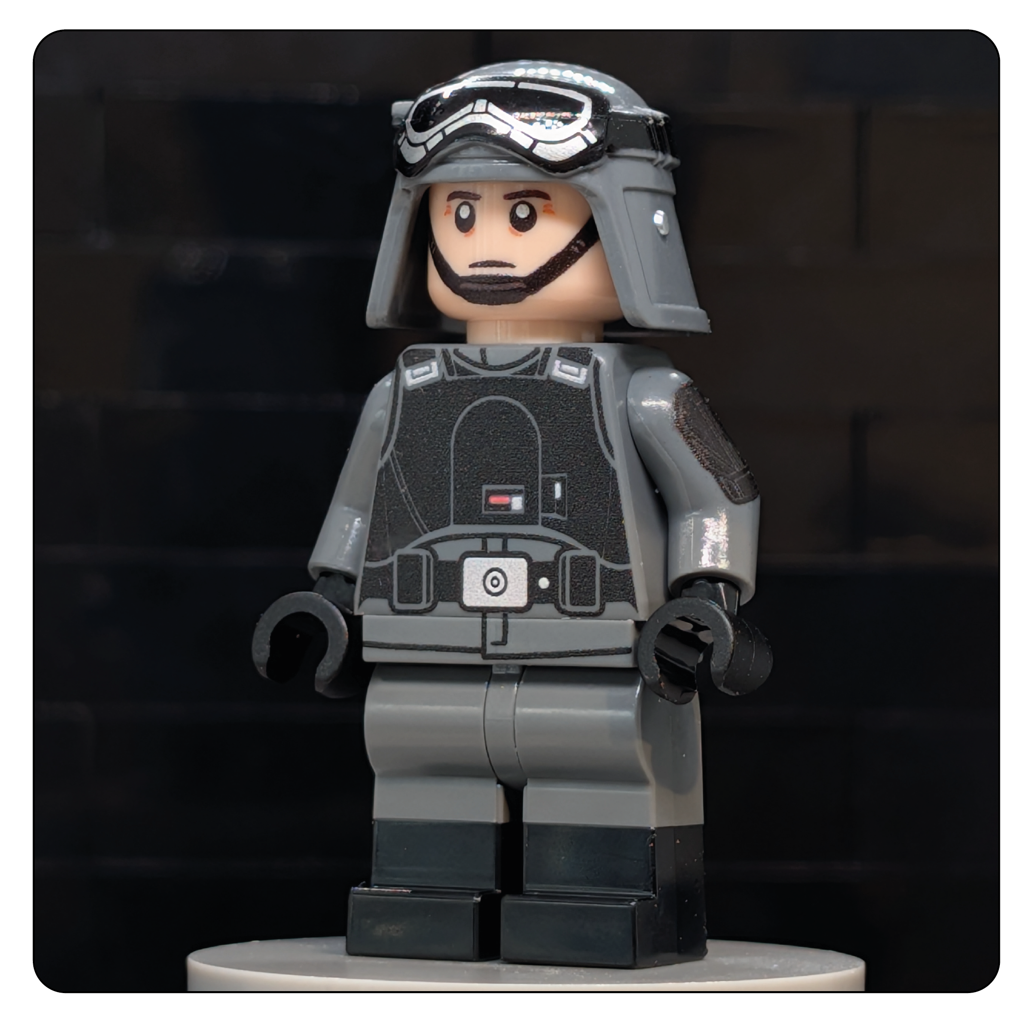 Minifigura de plantilla maestra