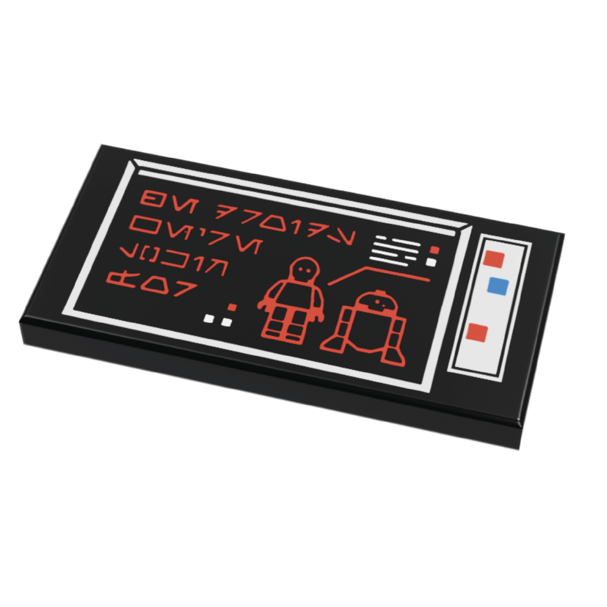 SW Customs - 2x4 Tile Devastator Display #5 – Hall of Bricks