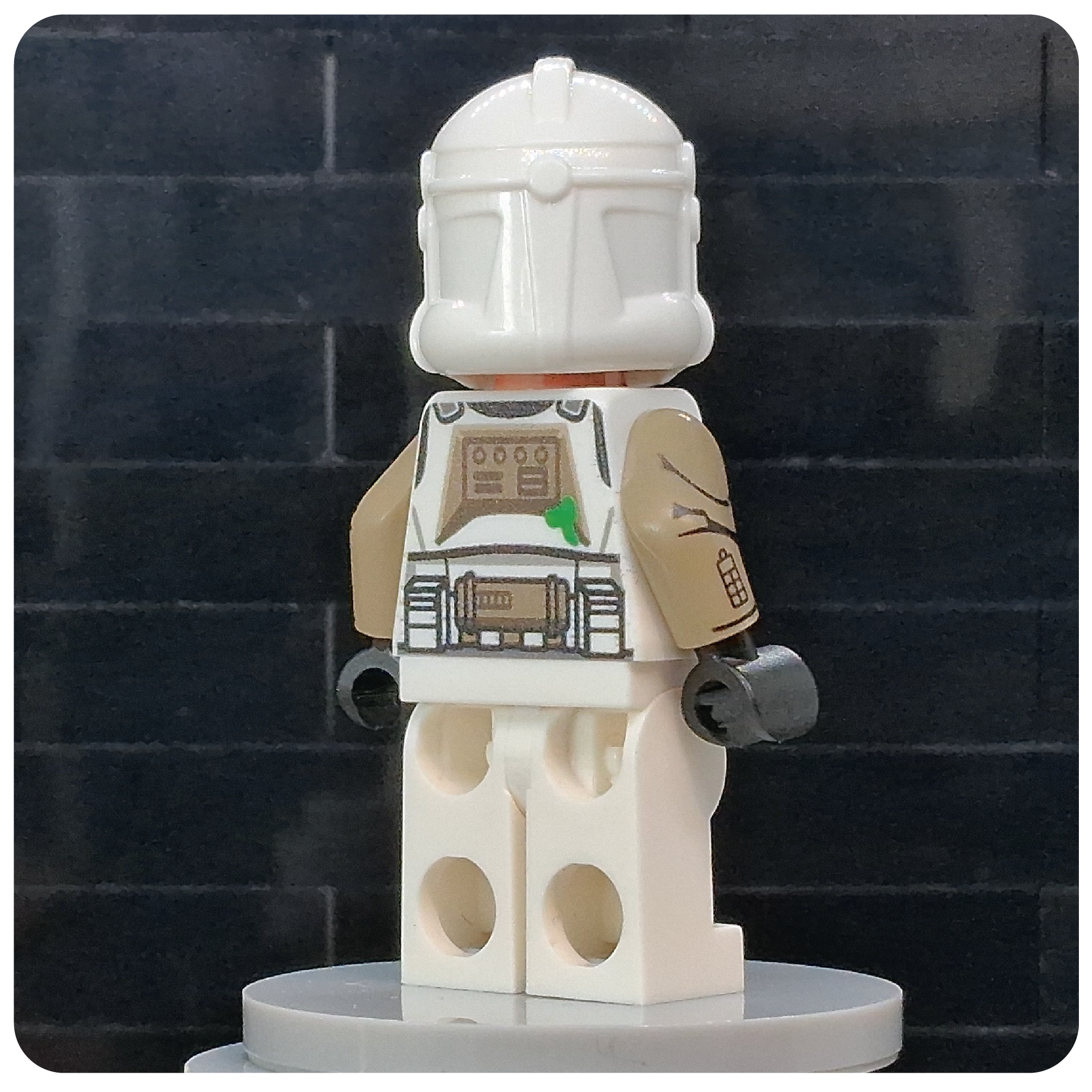 SW Customs Collectible Figure - Ghostbuster Clone Trooper