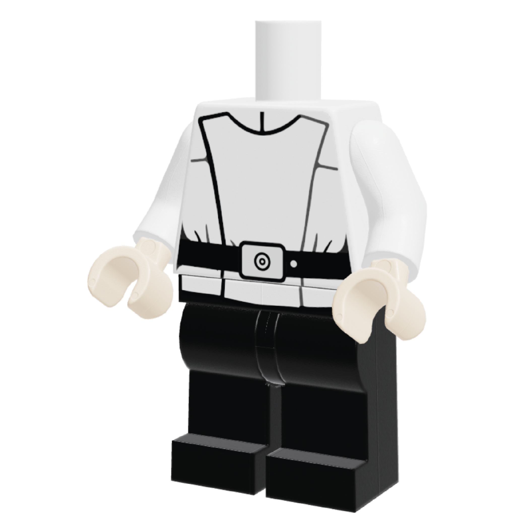 SW Customs Imperial Officer Uniform White