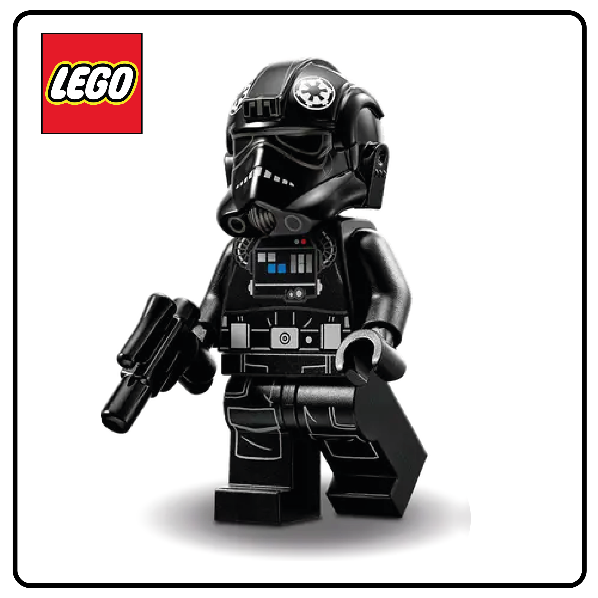 Minifigura LEGO® Star Wars: Piloto del bombardero TIE imperial 2023