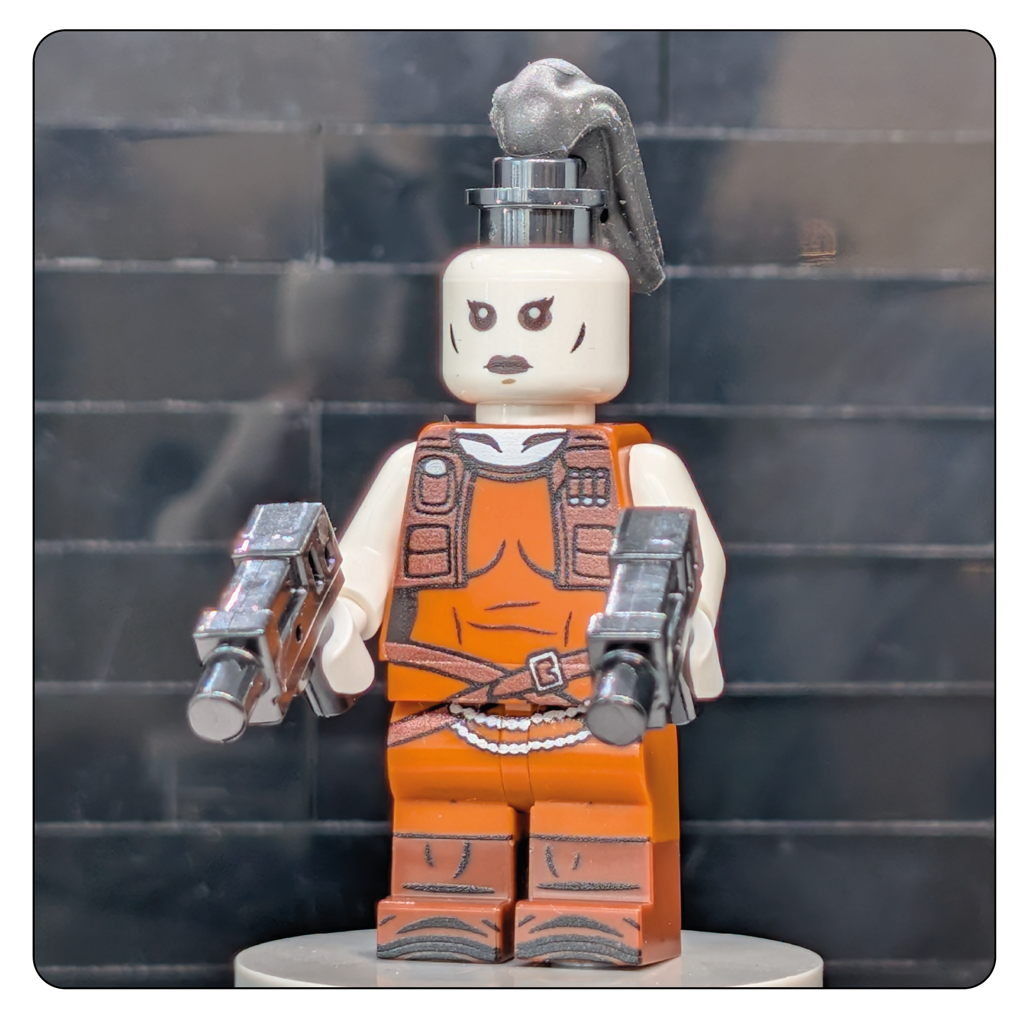 Figura coleccionable de Aurra Sing de SW Customs EDICIÓN LIMITADA