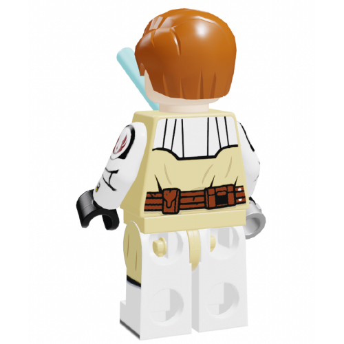 SW Customs General Kenobi Minifigure