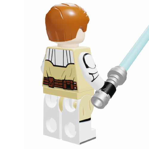 SW Customs General Kenobi Minifigure