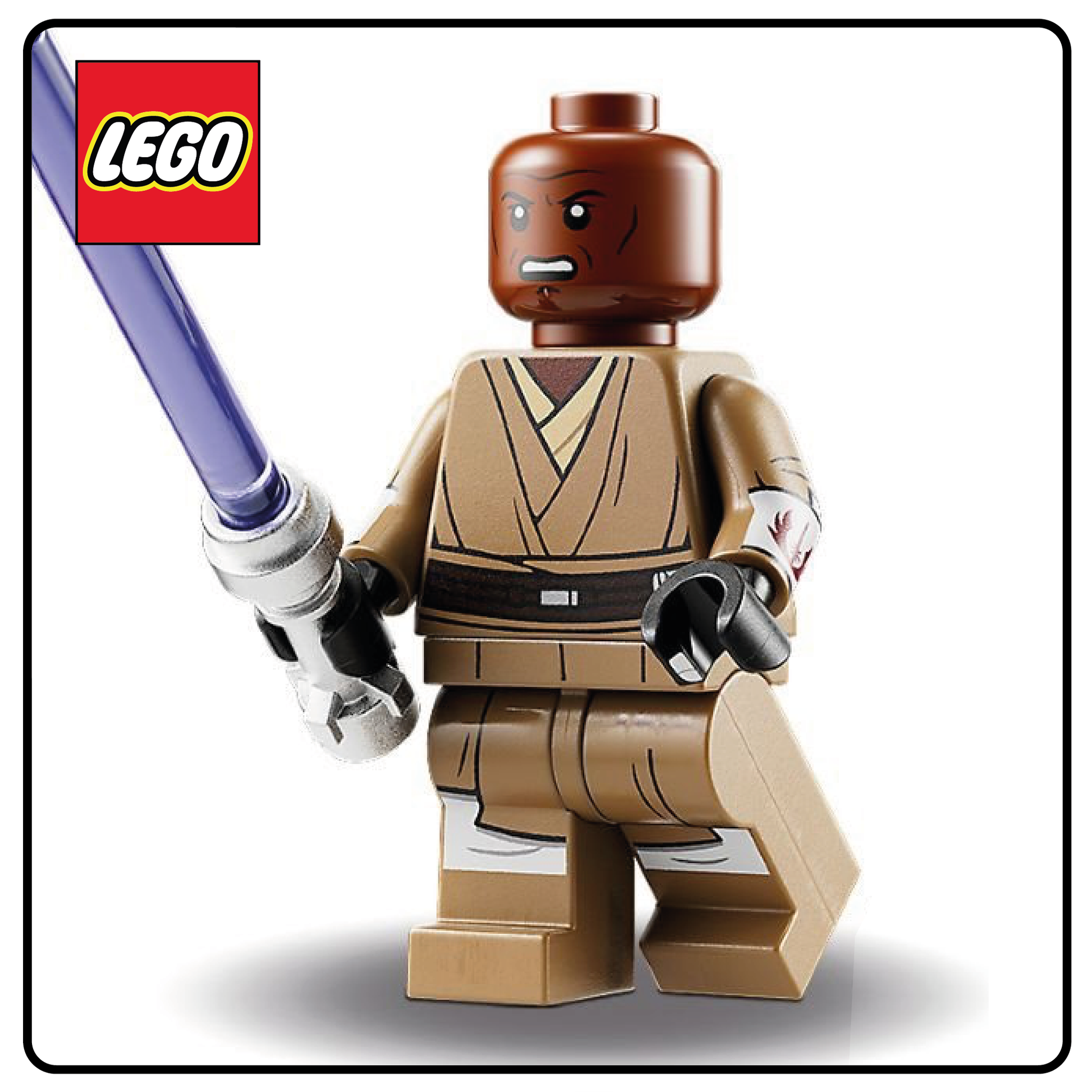 LEGO Star Wars Minifigure Mace Windu 2023 Hall of Bricks