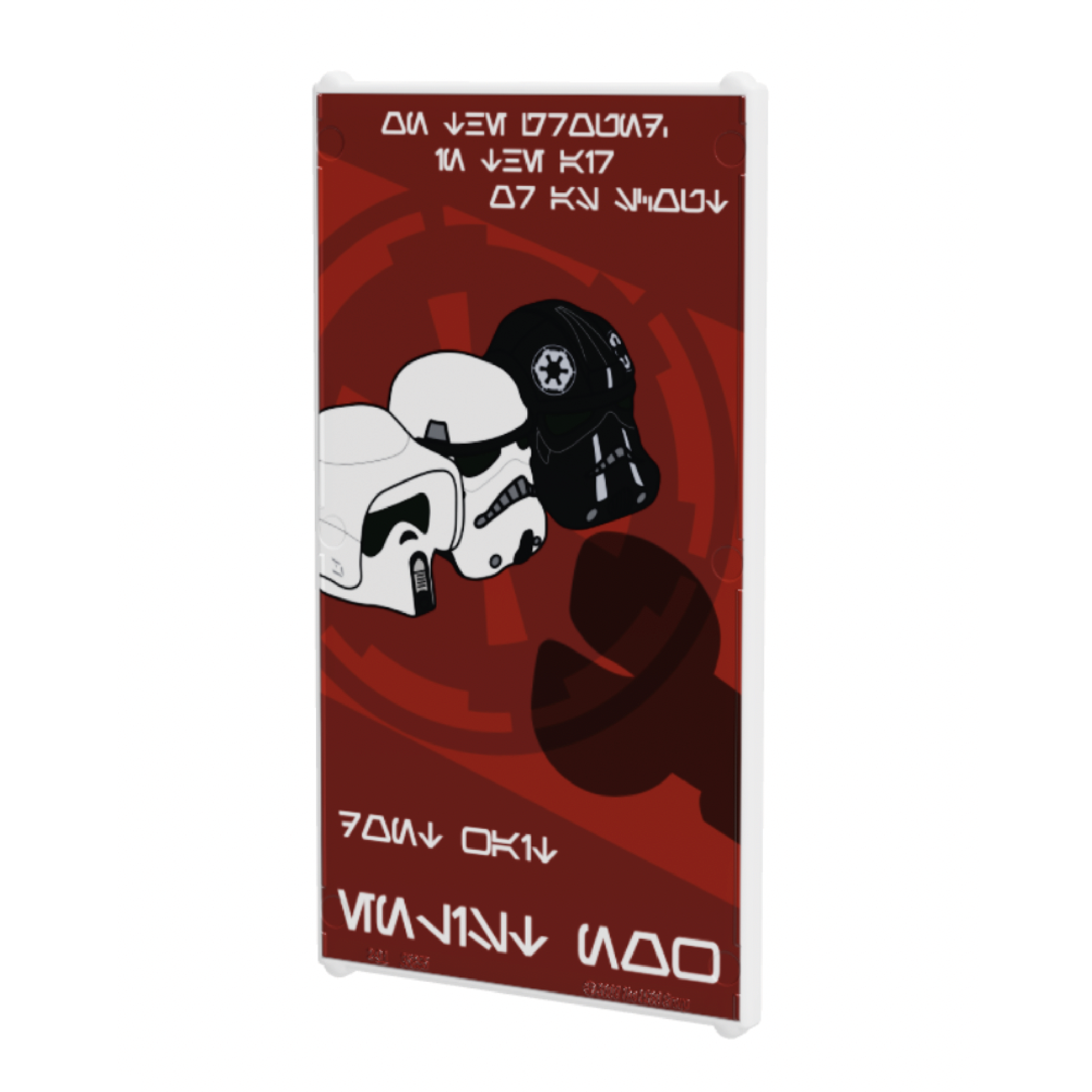 4x6 Poster Propaganda Choose Your Gear designed by Brickotar