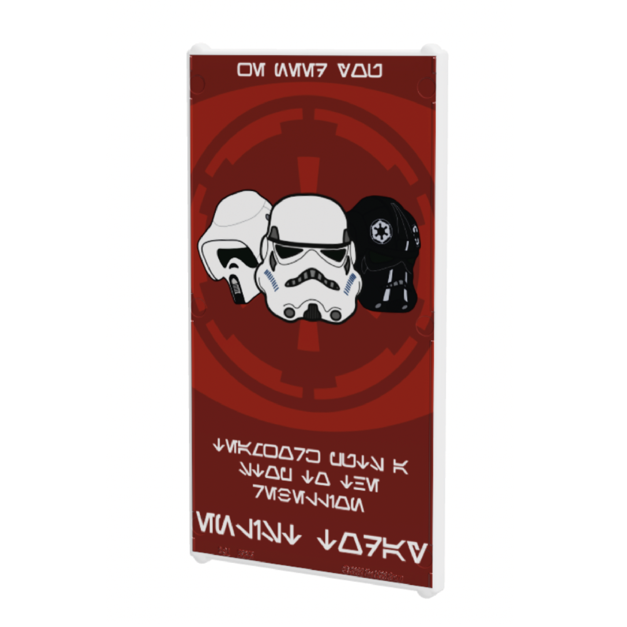 4x6 Poster Propaganda Stand Proud designed by Brickotar