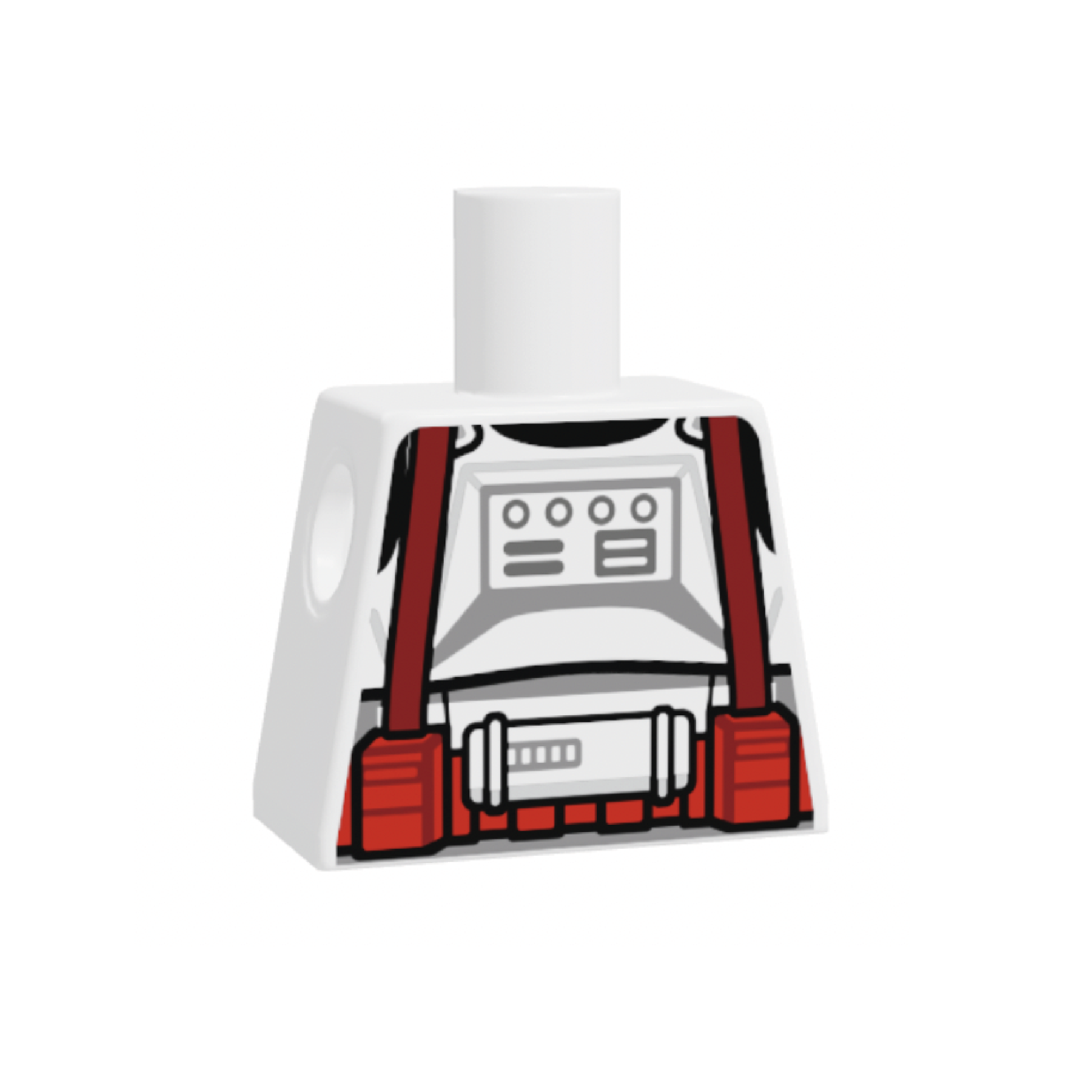 Shock Trooper Coruscant Jet Trooper Torso