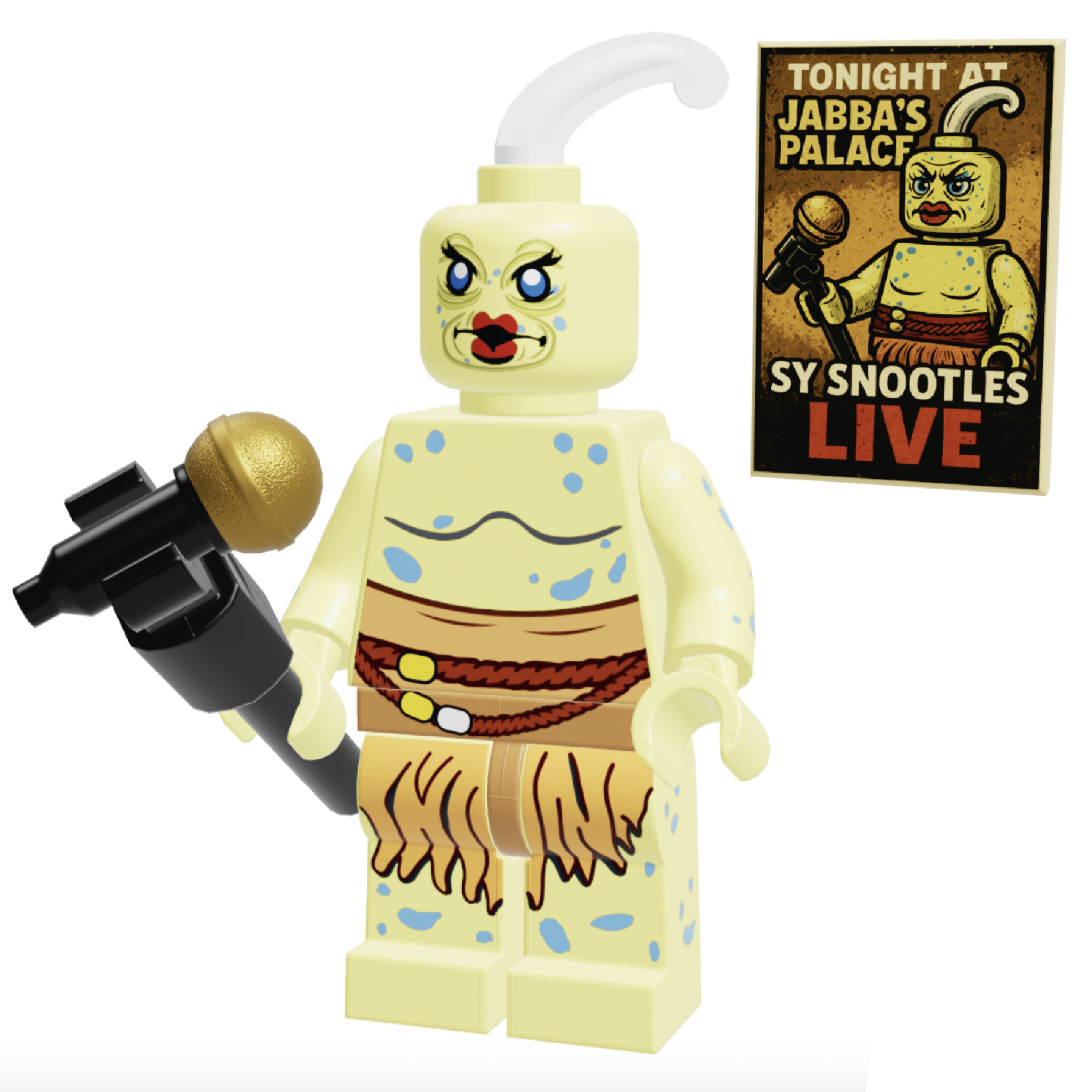 SW Customs Collectible Figure – The Galactic Diva (LIMITED EDITION)