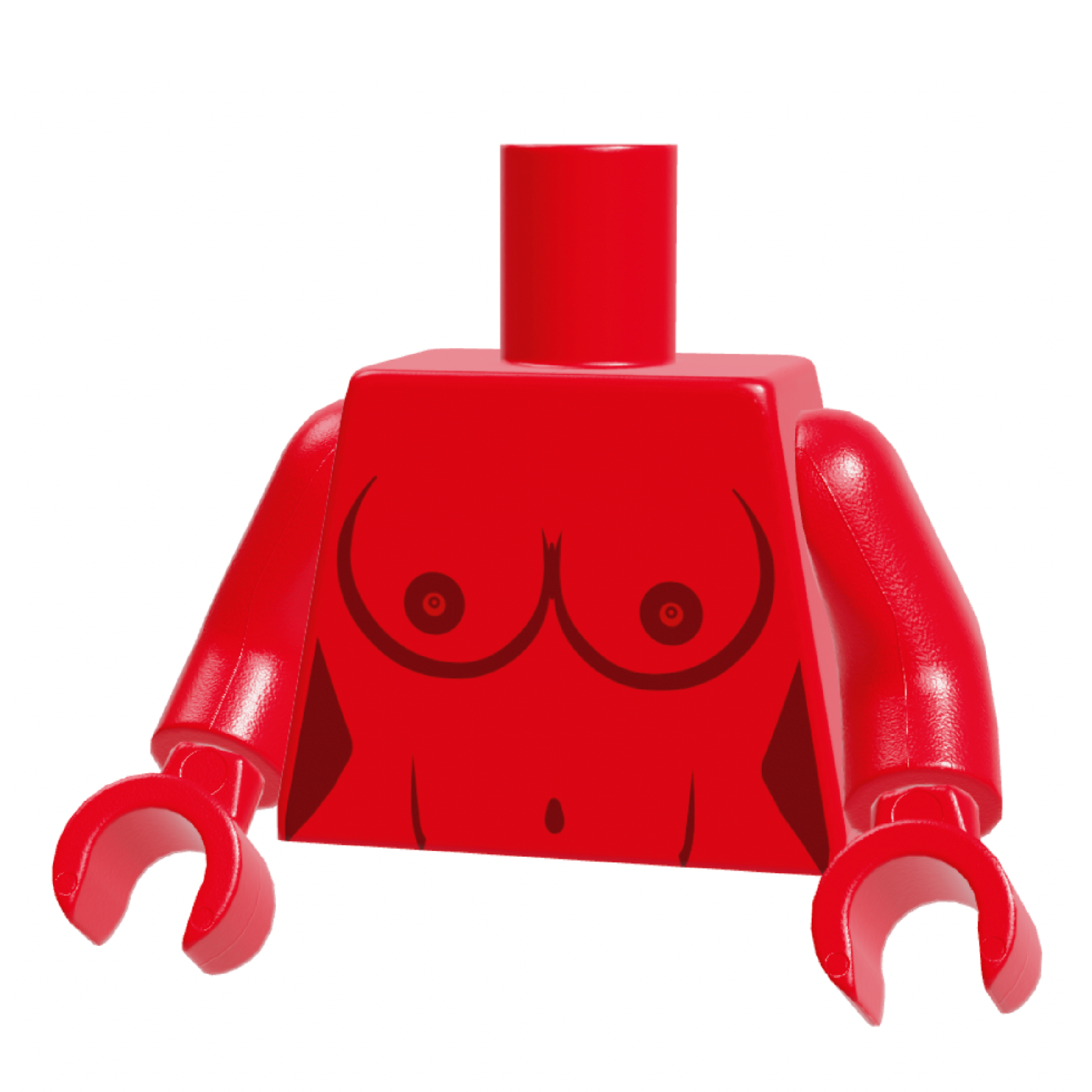 Togruta Boobies Torso Red