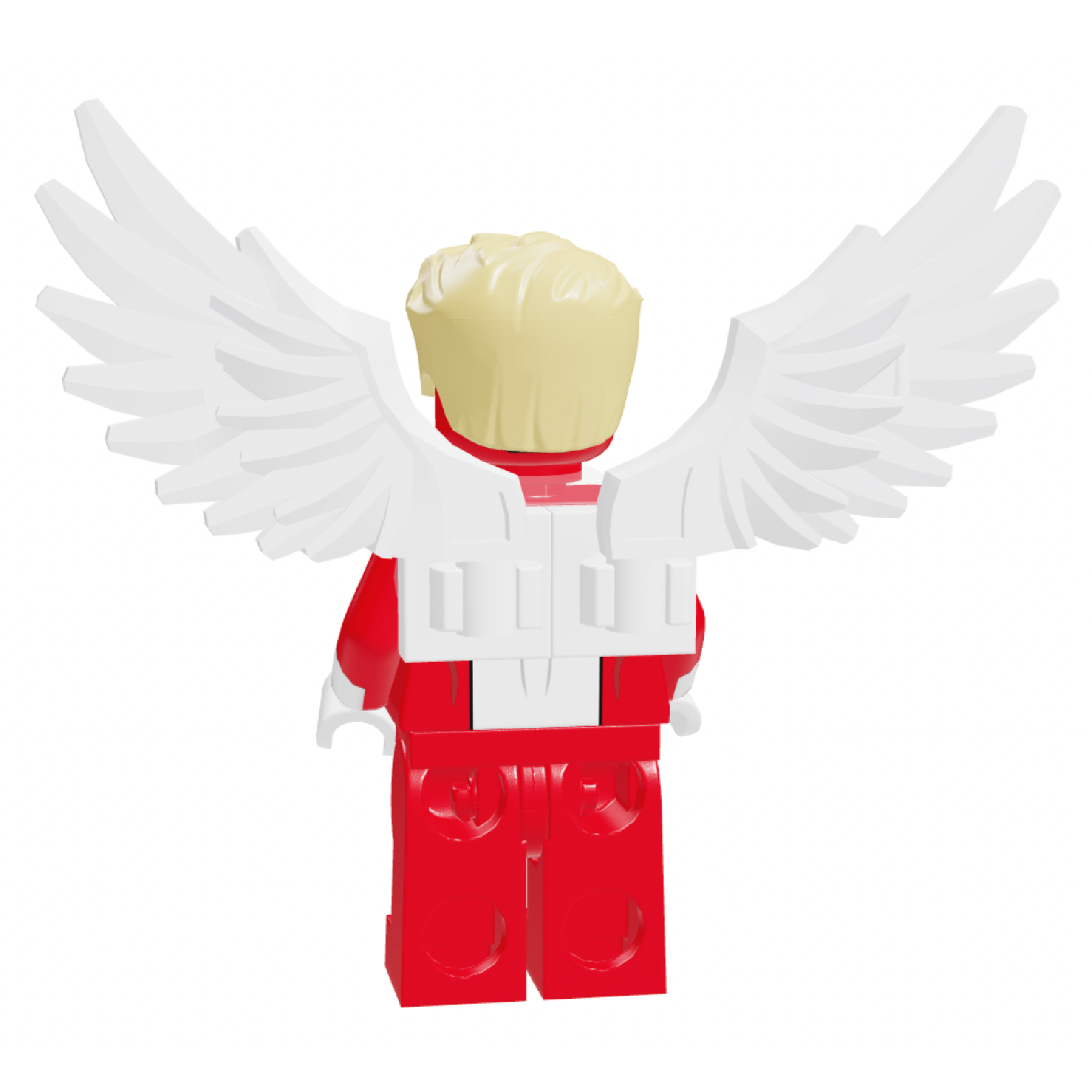 The Winged Hero Minifigure by Brickotar