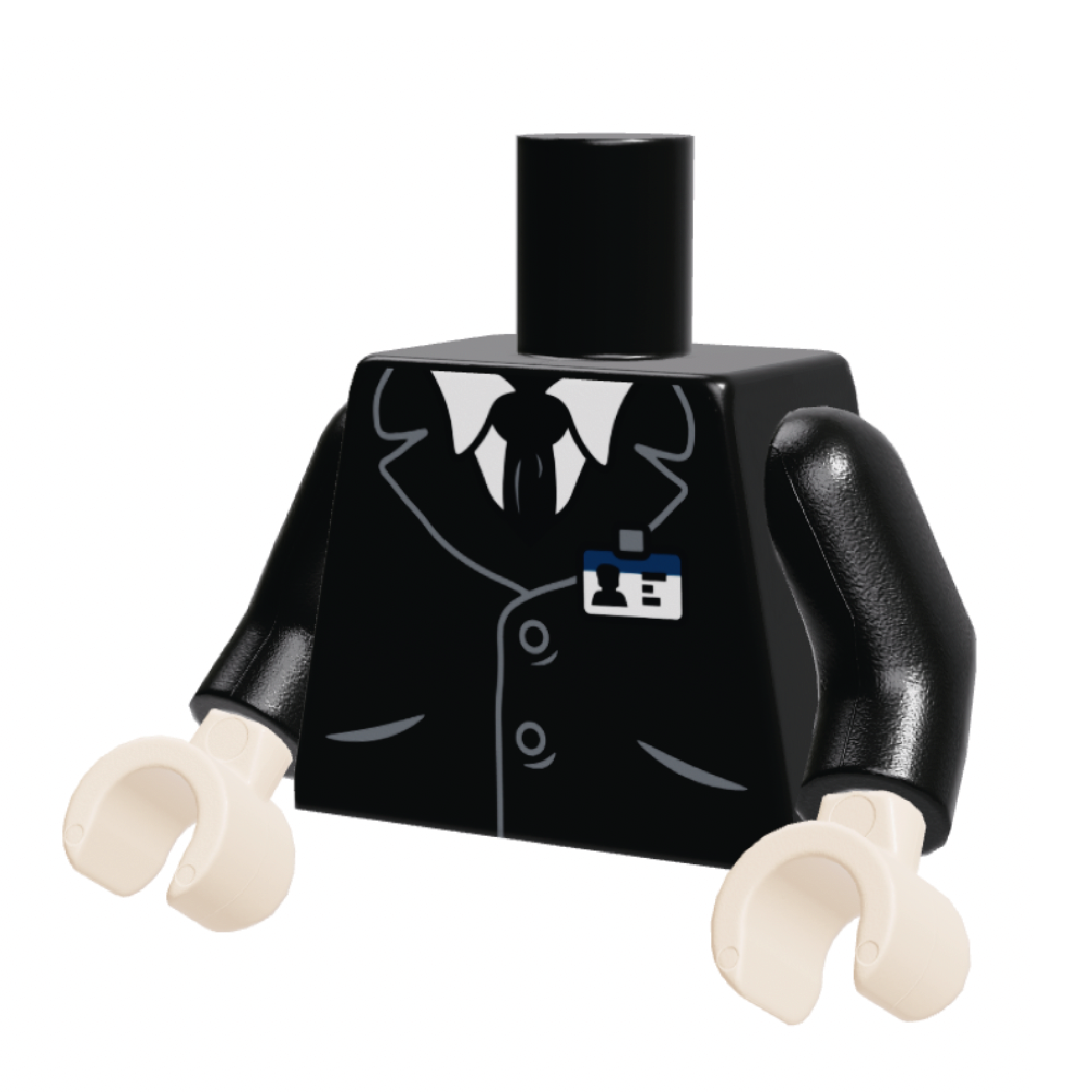 The Shield Agent Torso by Brickotar