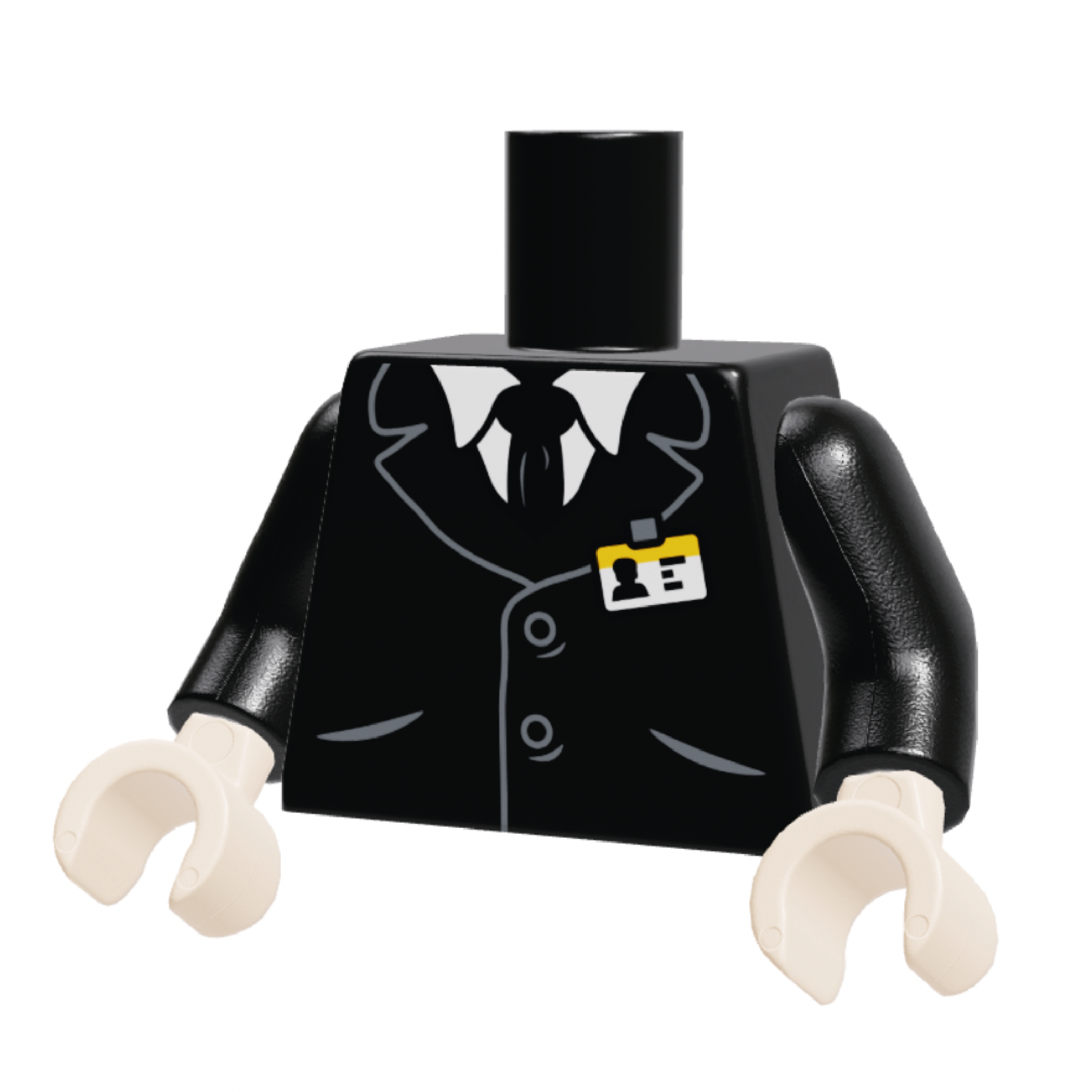 The Shield Agent Torso by Brickotar