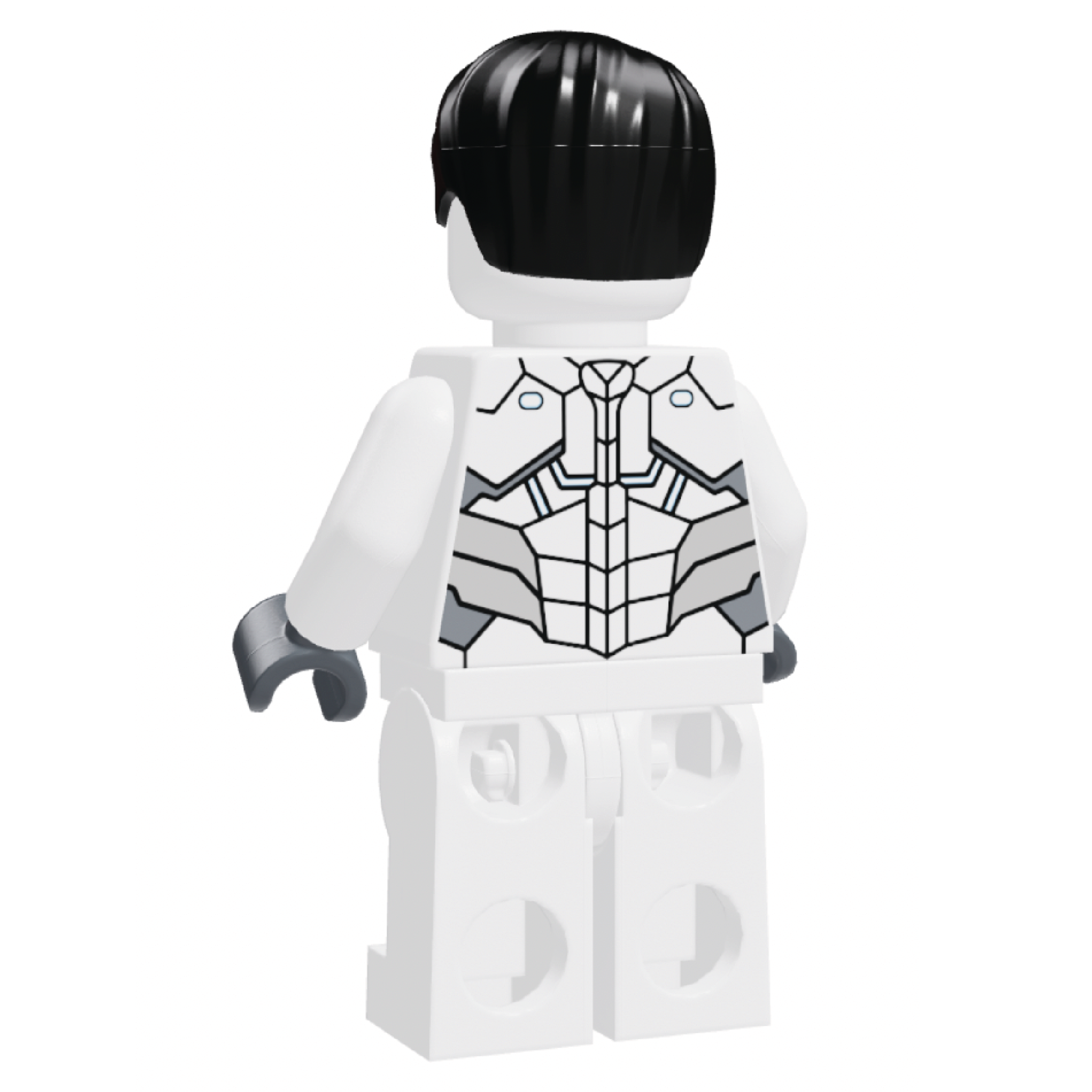 The Better Metal Man Minifigure by Brickotar