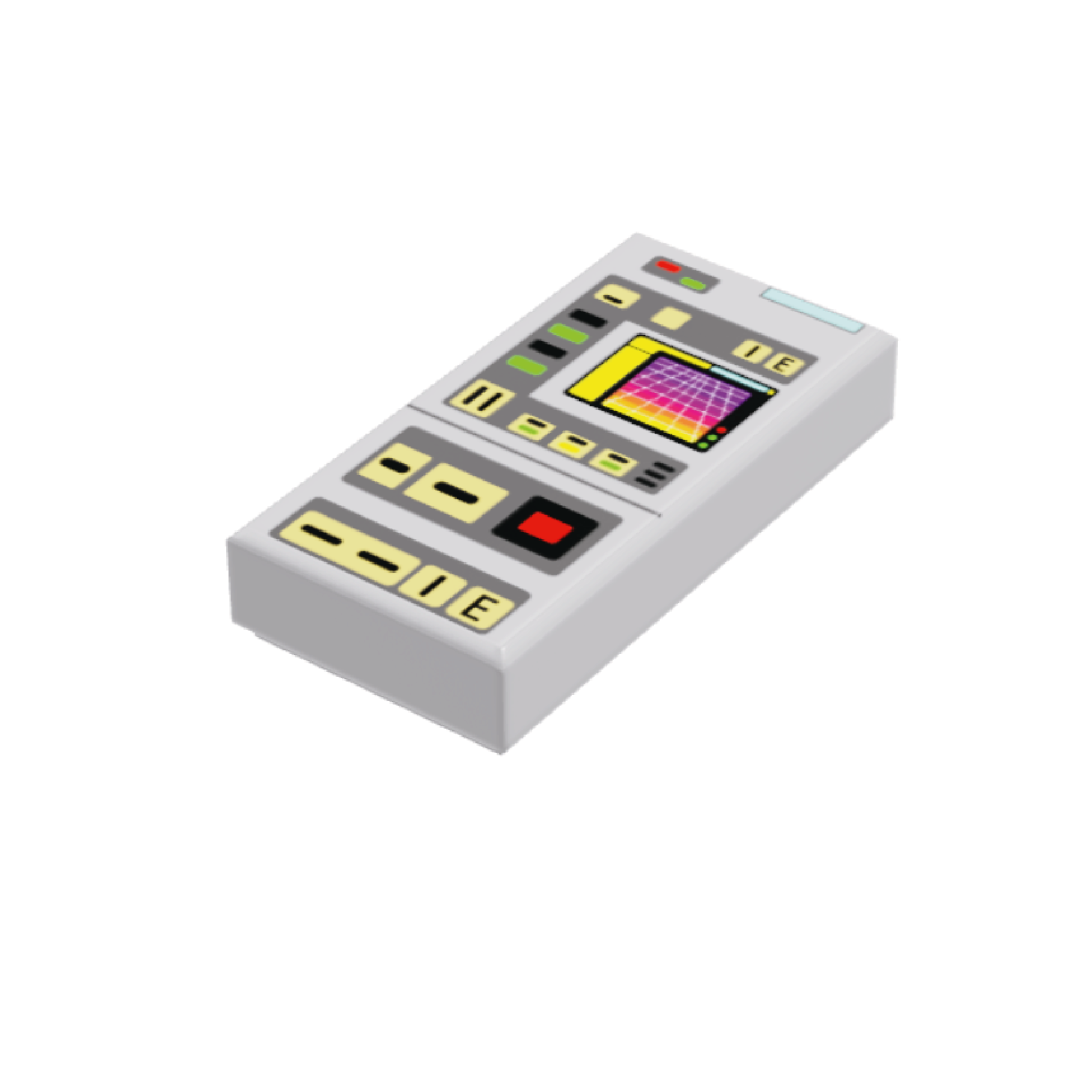 Cosmic Fleet 1x2 Tile Tricoder