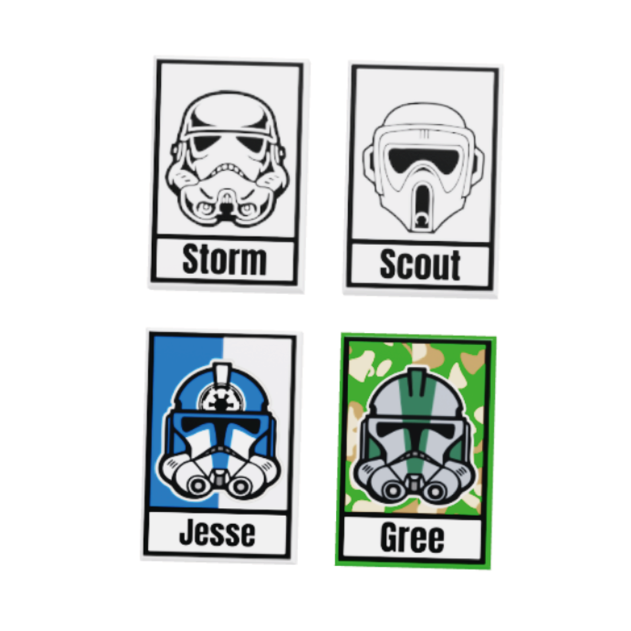 Battle Helmet Mystery 5-pack Serie 2