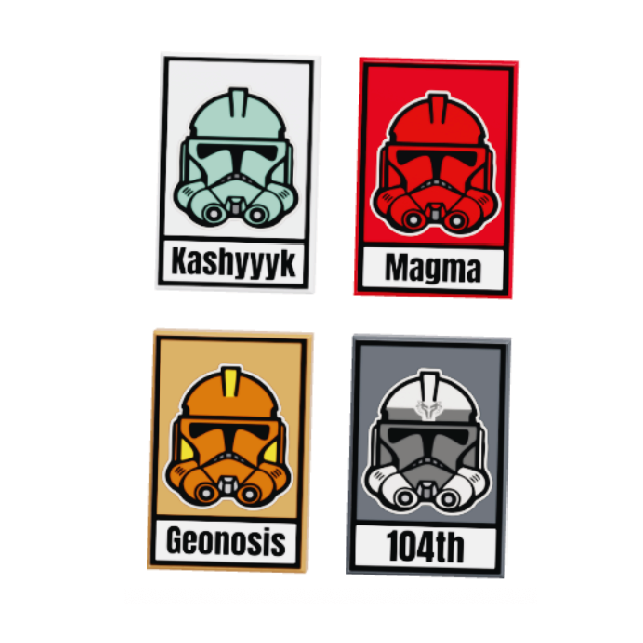 Battle Helmet Mystery 5-pack Serie 2