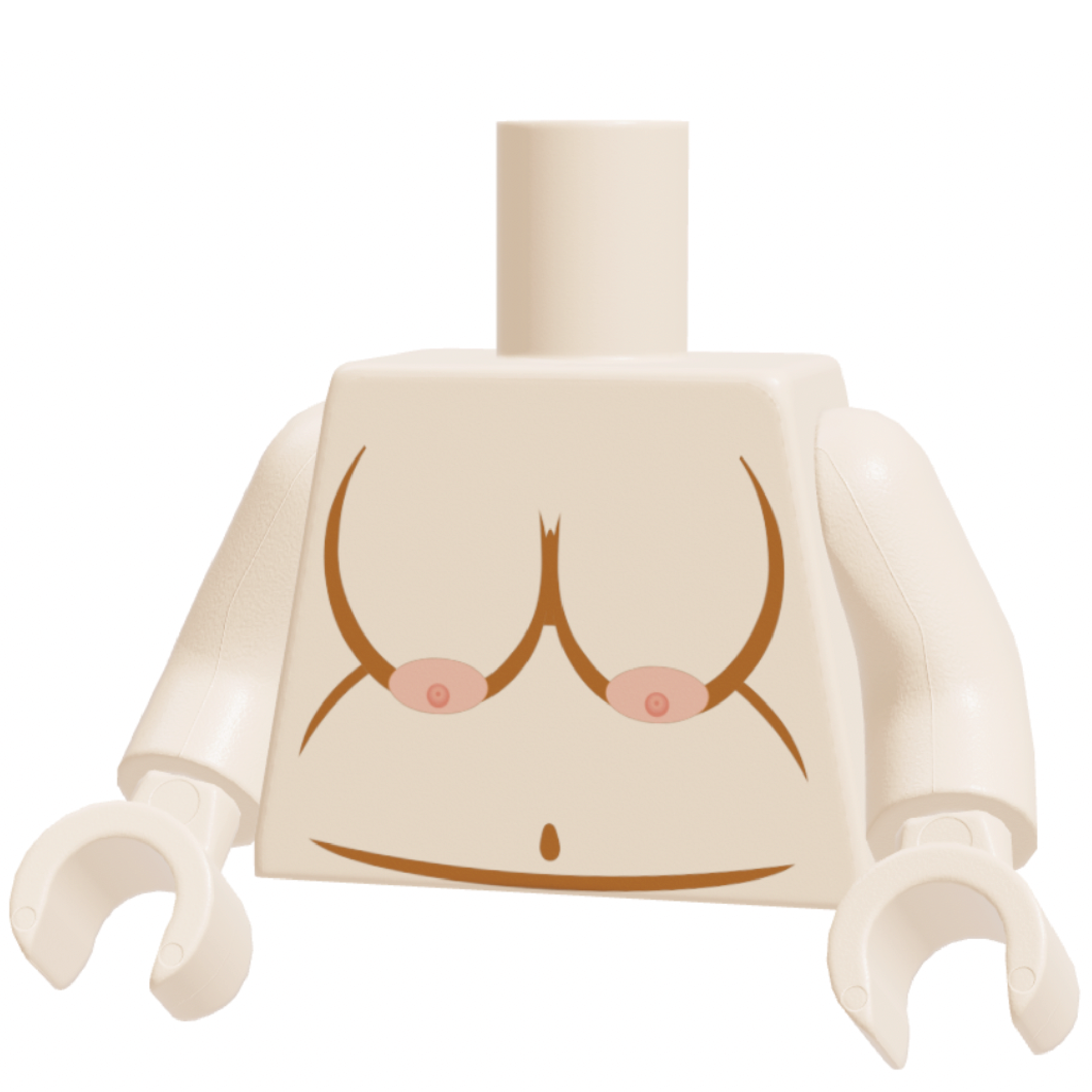 Big Mama Torso Light Nougat