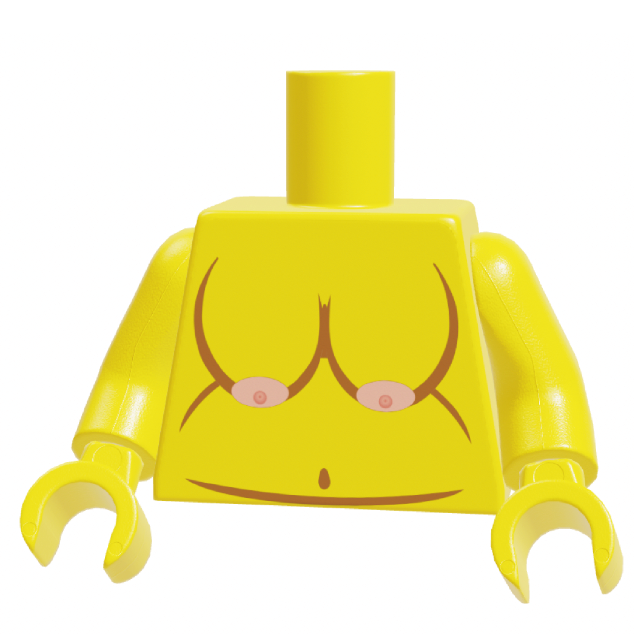 Big Mama Torso Yellow