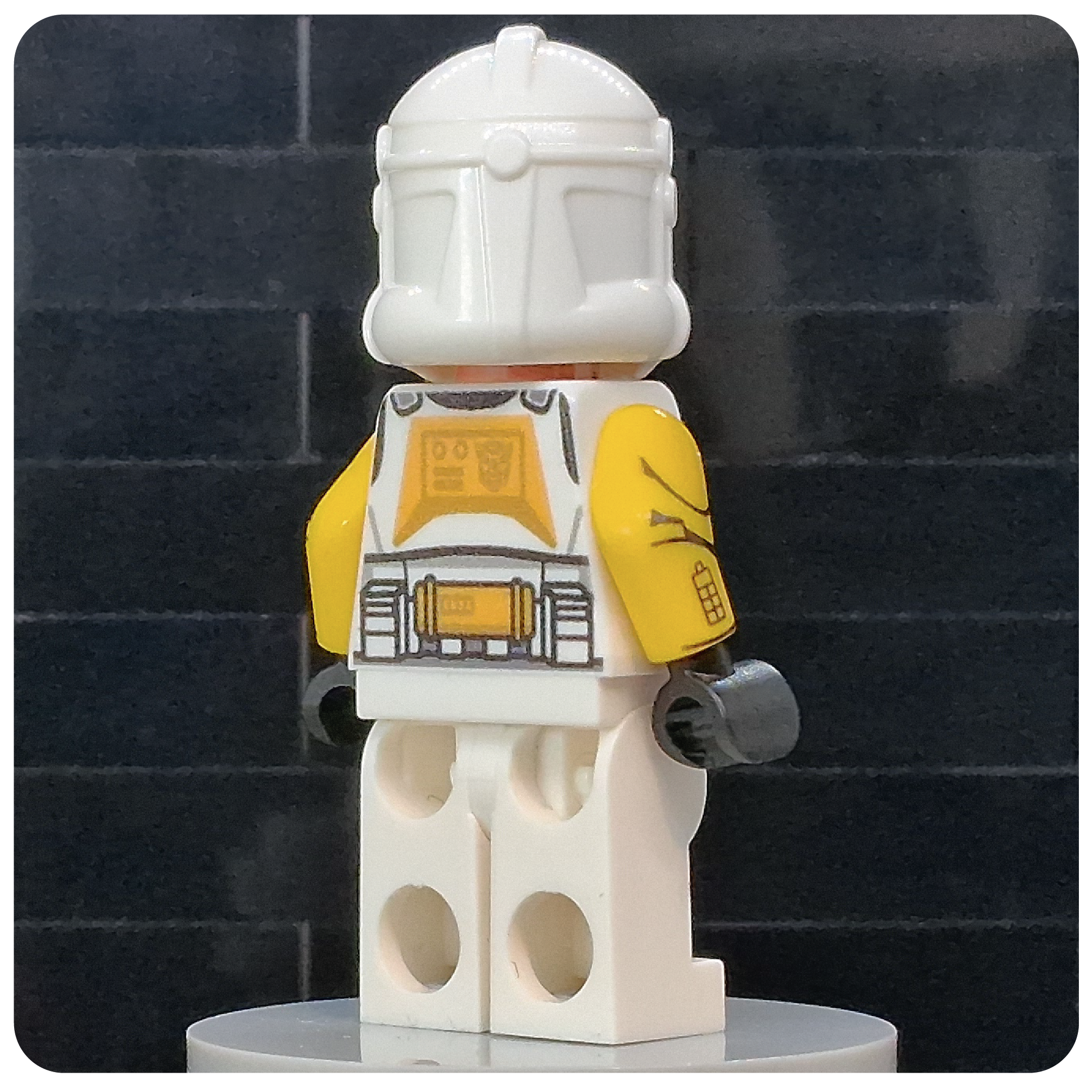 SW Customs Minifigur - Bumble Bee Clone Trooper