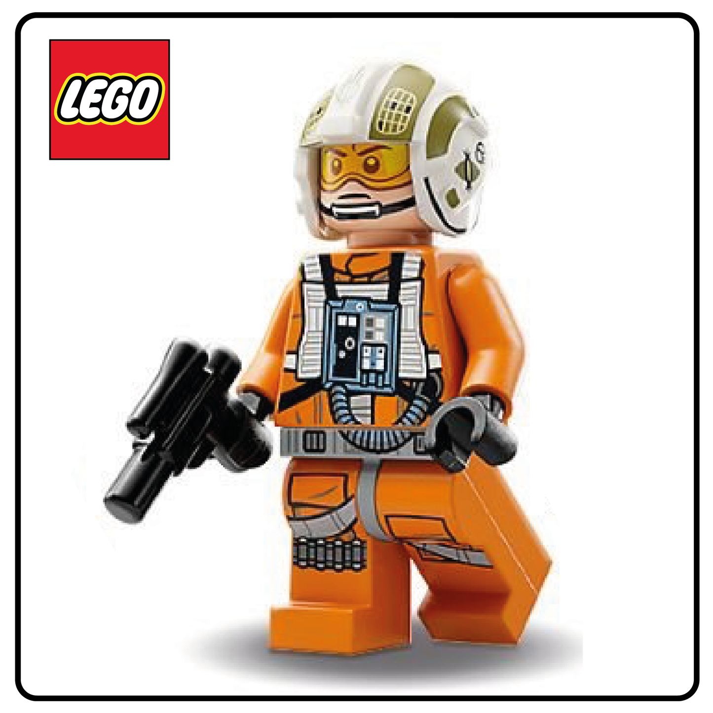 LEGO® Star Wars Minifigure - Rebel Pilot Jon Vander (Gold Leader)