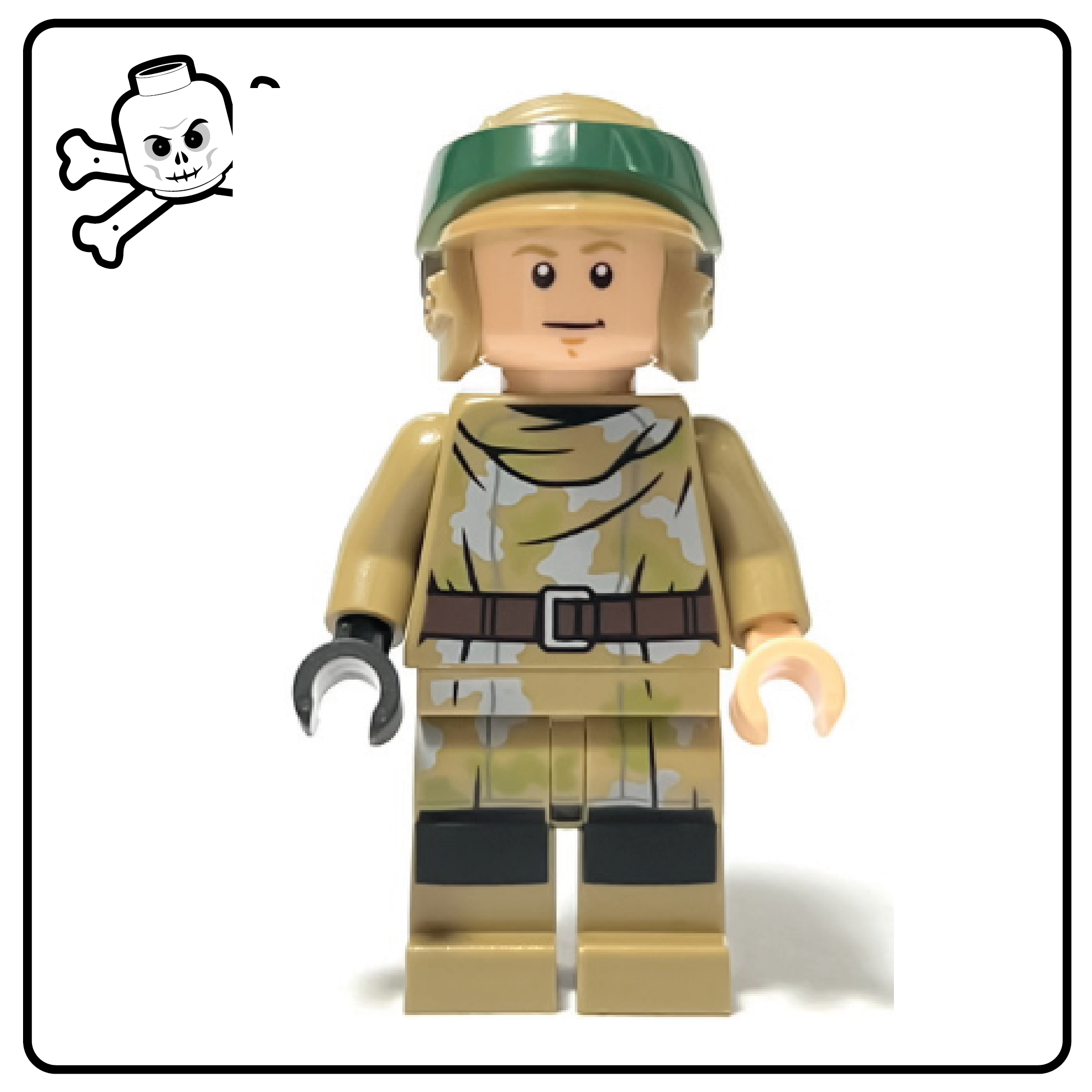 Minifigura LEGO® Star Wars: Traje de Luke Skywalker Endor 2023