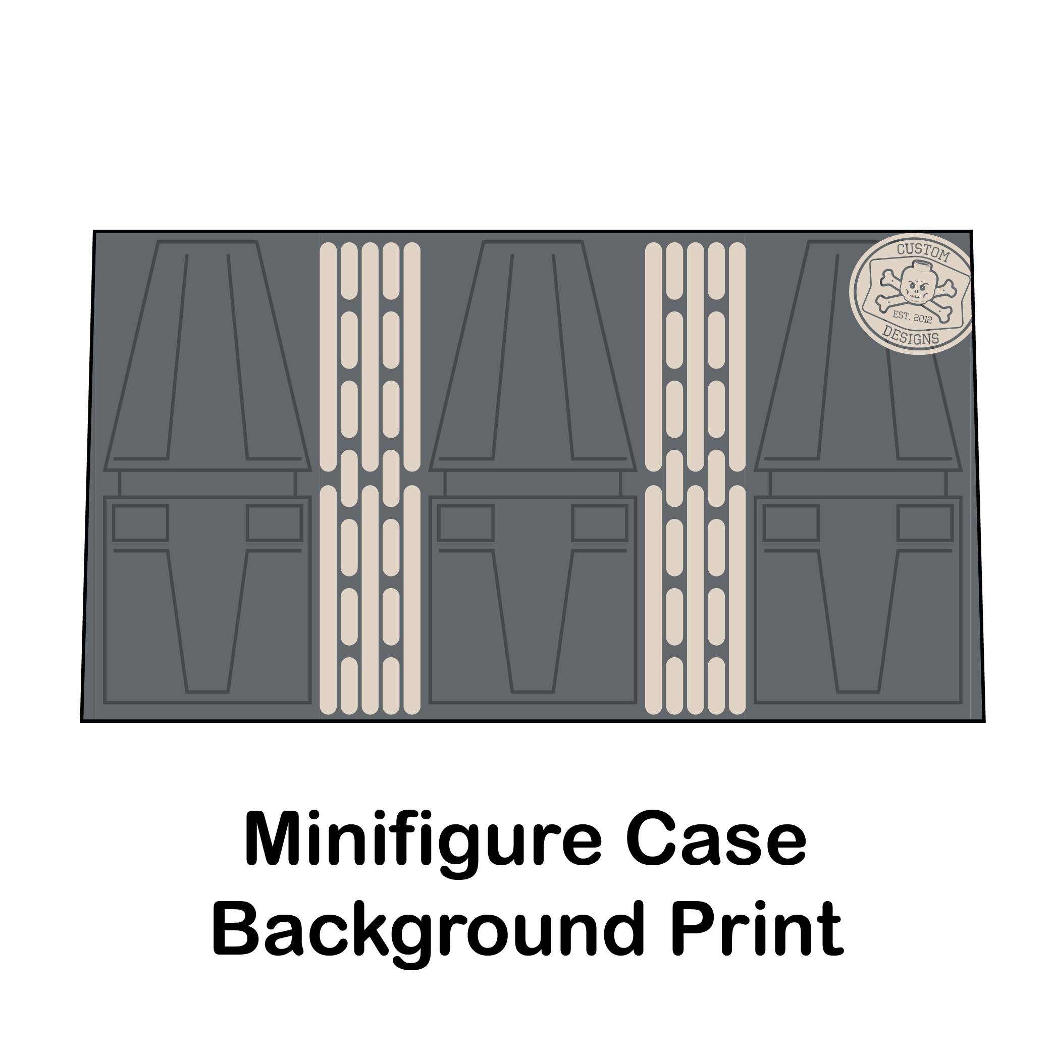 Minifigure Display Case – Imperial Hangar Edition