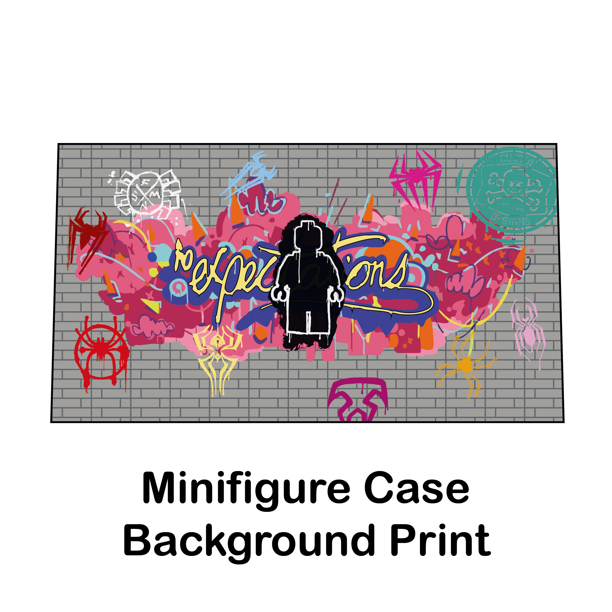 Minifigure Display Case – Spider-Verse Edition