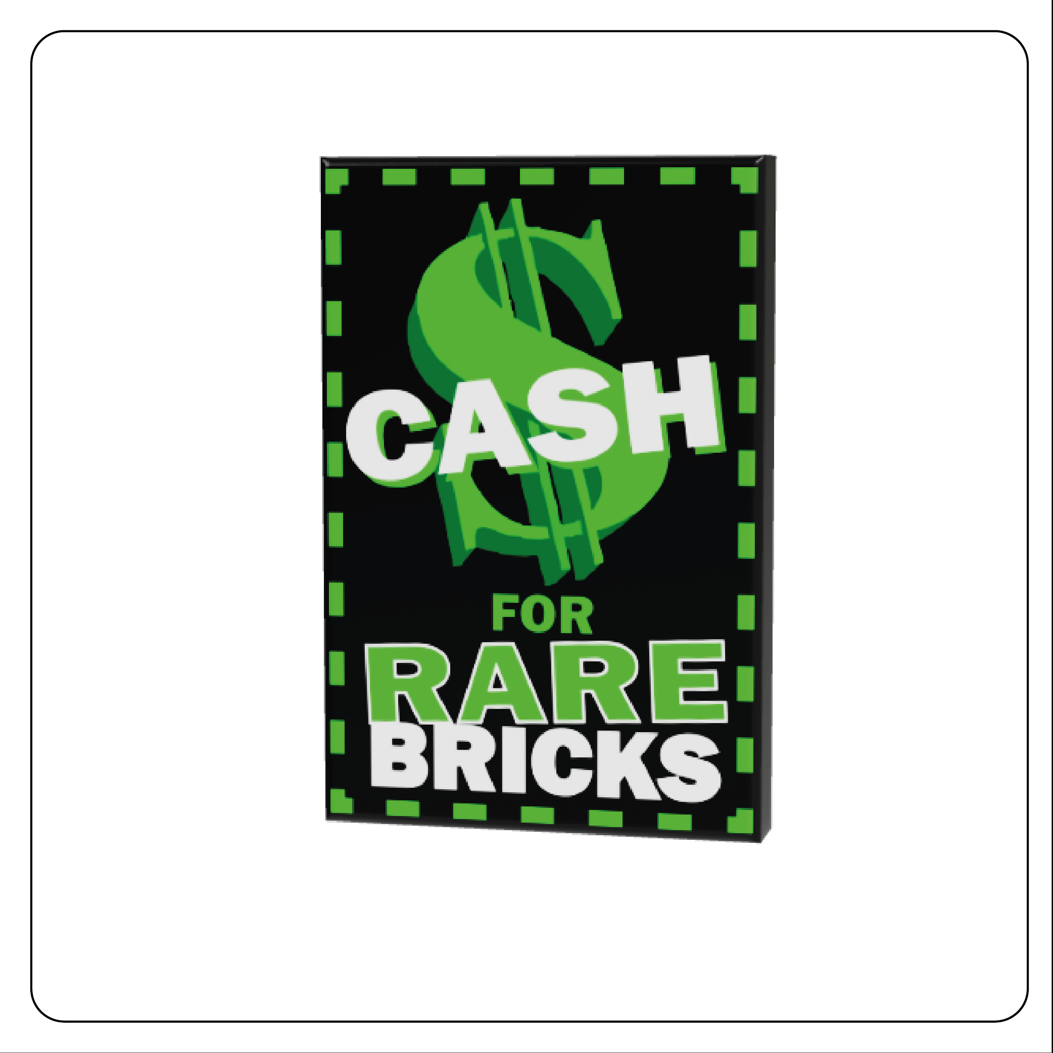 Red Light District - 2x3 Tile - Cash For Rare Bricks