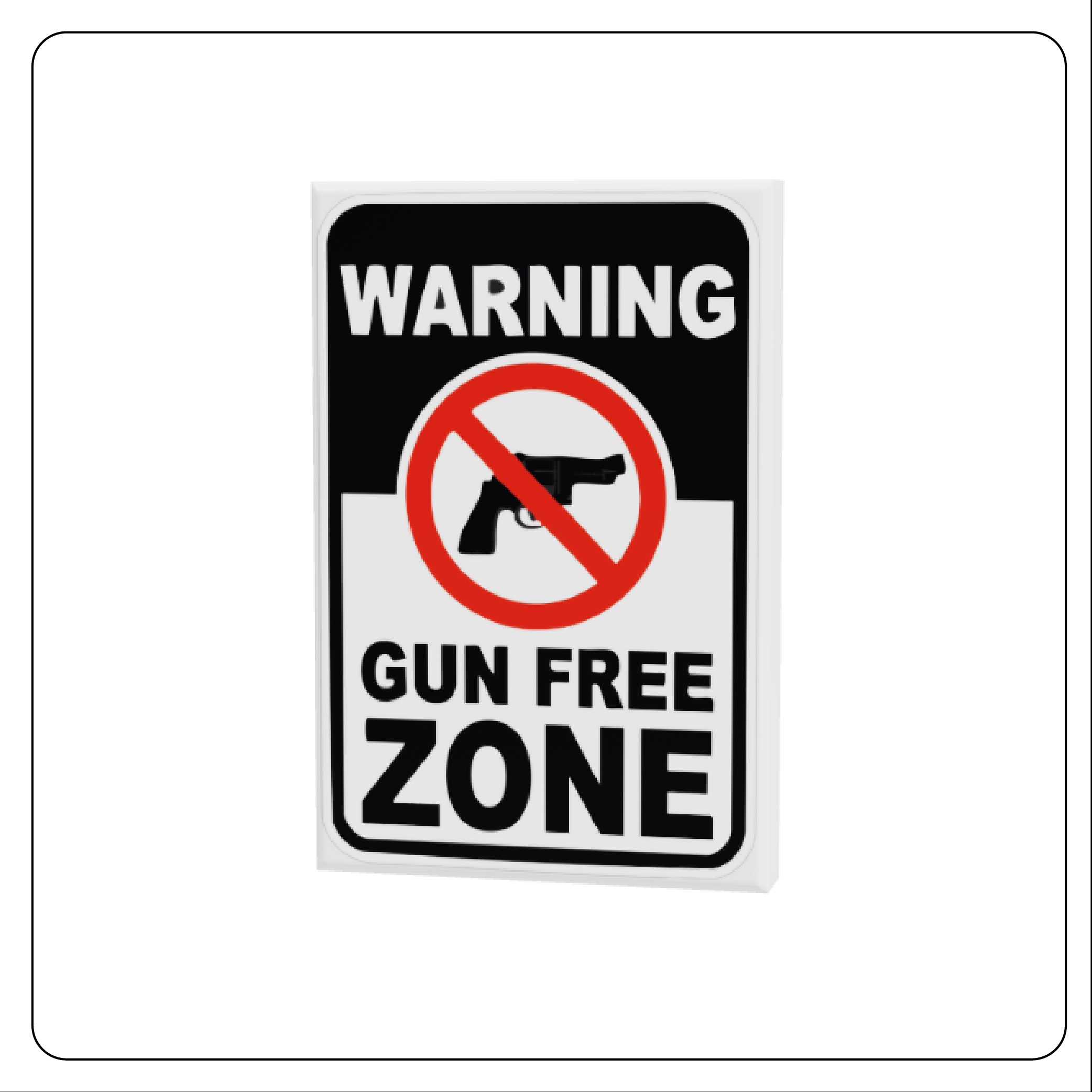 Red Light District - 2x3 Tile - Gun Free Zone
