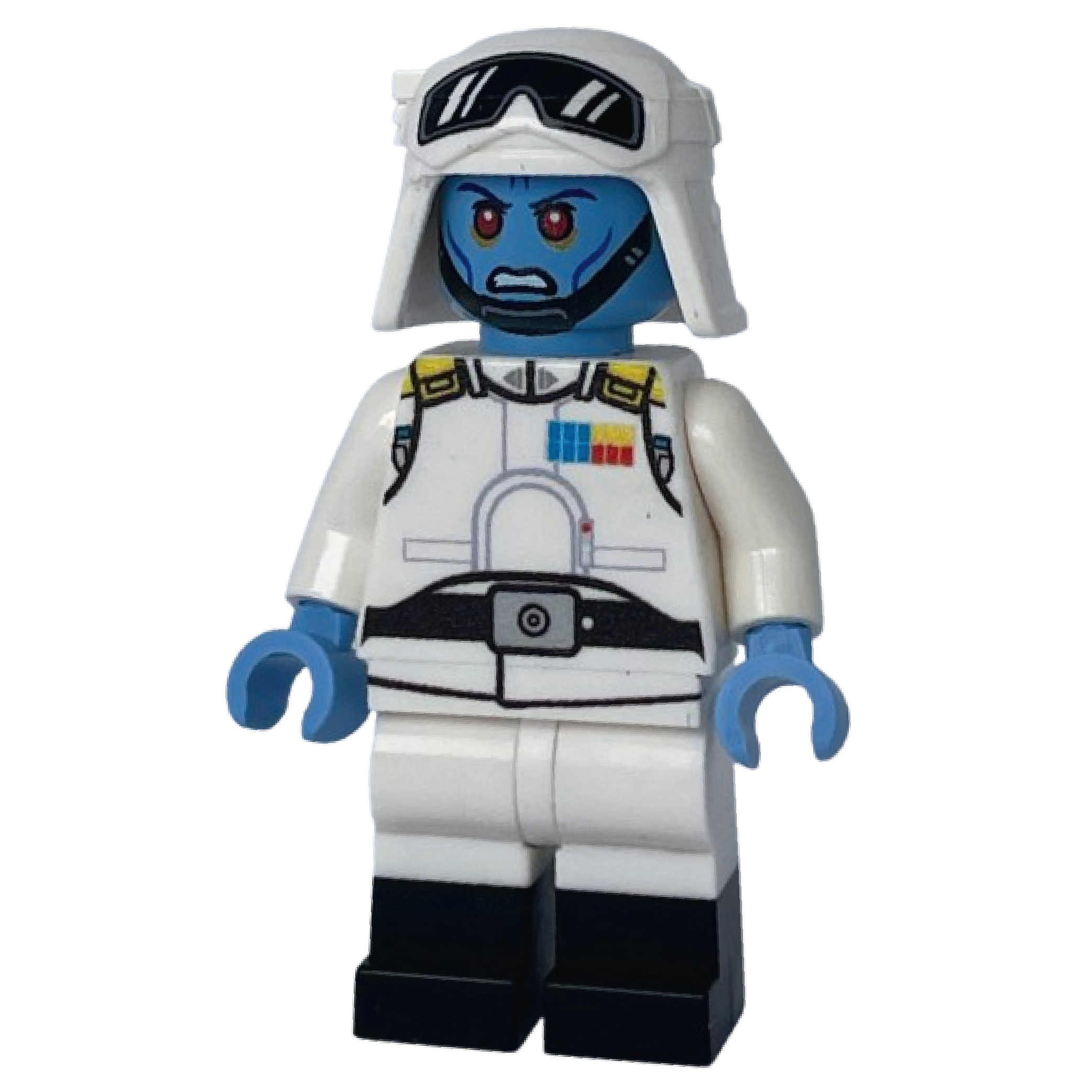 Minifigura de Thrawn con armadura de batalla de SW Customs