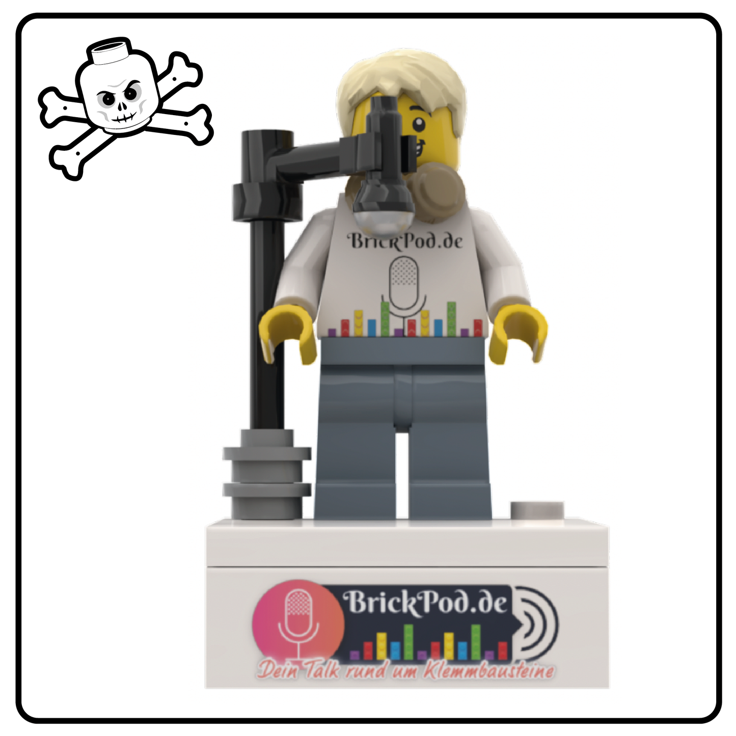 Minifigura coleccionable BrickPod