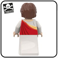 Buddy Christ Minifig Hall of Bricks