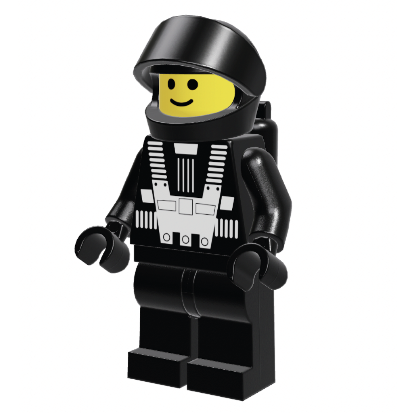 LEGO® Minifigure Blacktron 1