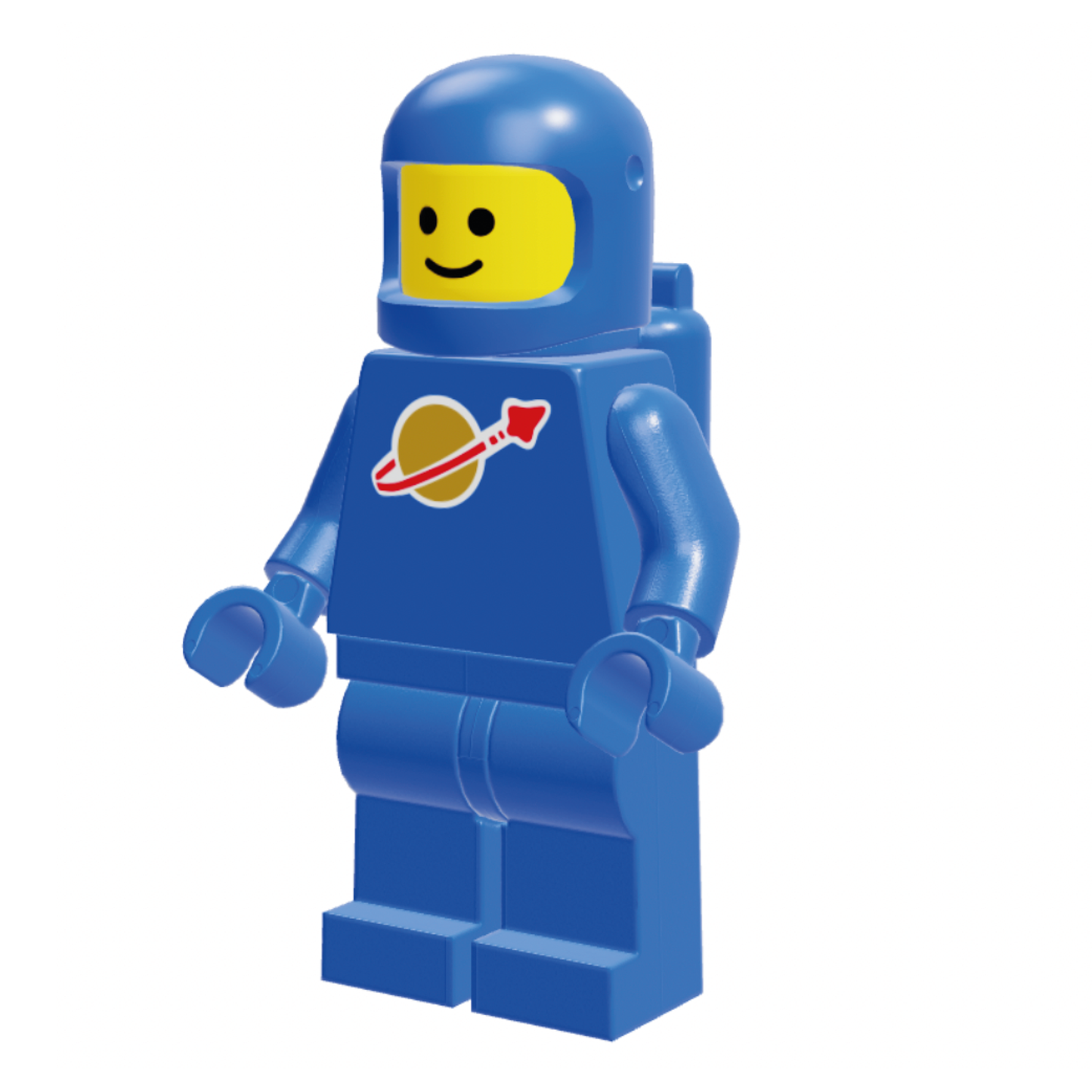 Minifigura LEGO® Classic Azul Espacial