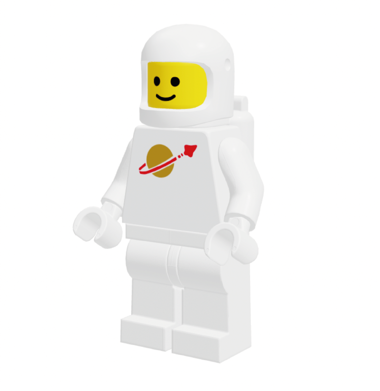 Minifigura LEGO® Classic Espacio Blanco
