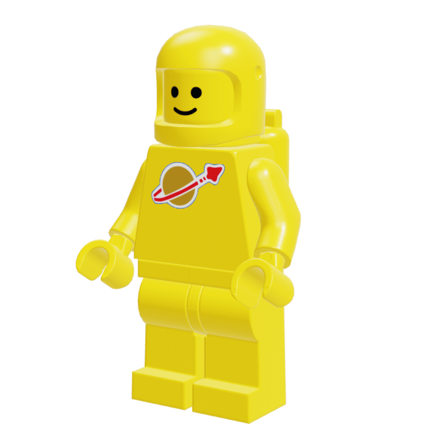 Minifigura LEGO® Classic Amarillo Espacial